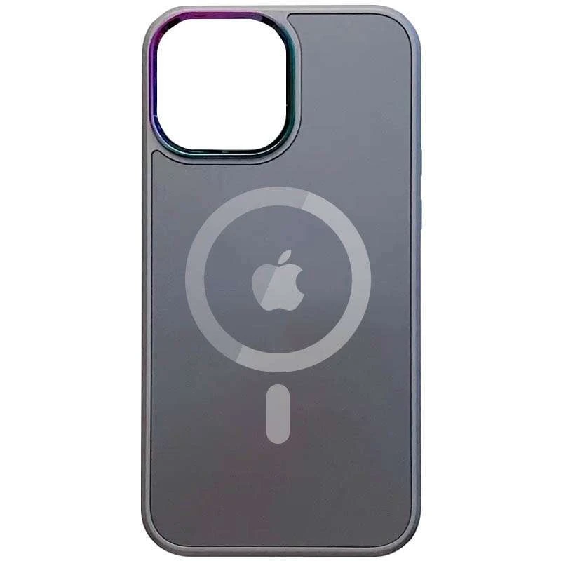 

Пластиковий сапфіровий чохол з MagSafe на Apple iPhone 13 (6.1") (Grey)