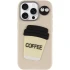 Чохол Labubu Toys для Apple iPhone 15 Pro (6.1") – Coffee / Sand. Фото 3 з 6