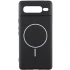 Чехол Silicone Cover Lakshmi Full Camera (AA) with Magnetic Fit для Google Pixel 7 Pro – Черный / Black. Фото 1 из 4