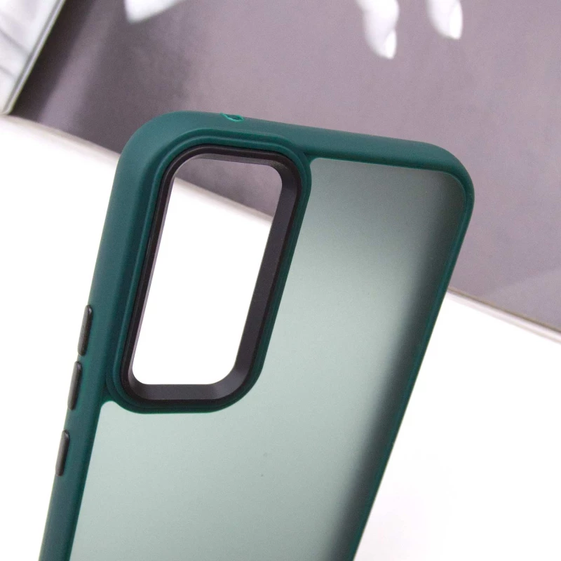 Чехол TPU+PC Lyon Frosted на Samsung Galaxy A15 4G/5G – Green. Фото 7 из 12