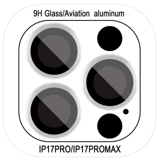 Металеве захисне скло на камеру на Apple iPhone 17 Pro (6.3") фото 1 з 12