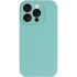 Чехол Silk Full Camera Protective (AA) NO LOGO для Apple iPhone 15 Pro (6.1") – Бирюзовый / Marine Green. Фото 3 из 9