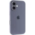 Чохол Silicone Case з захистом камери на Apple iPhone 16 Plus – Сірий / Lavender Gray. Фото 1 з 8