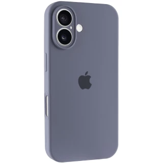 Чехол Silicone Case с защитой камеры для Apple iPhone 16 фото 1 из 8