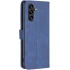 Кожаный чехол-книжка Geometric Pattern для Xiaomi Redmi Note 15 Pro 4G – Blue. Фото 2 из 4