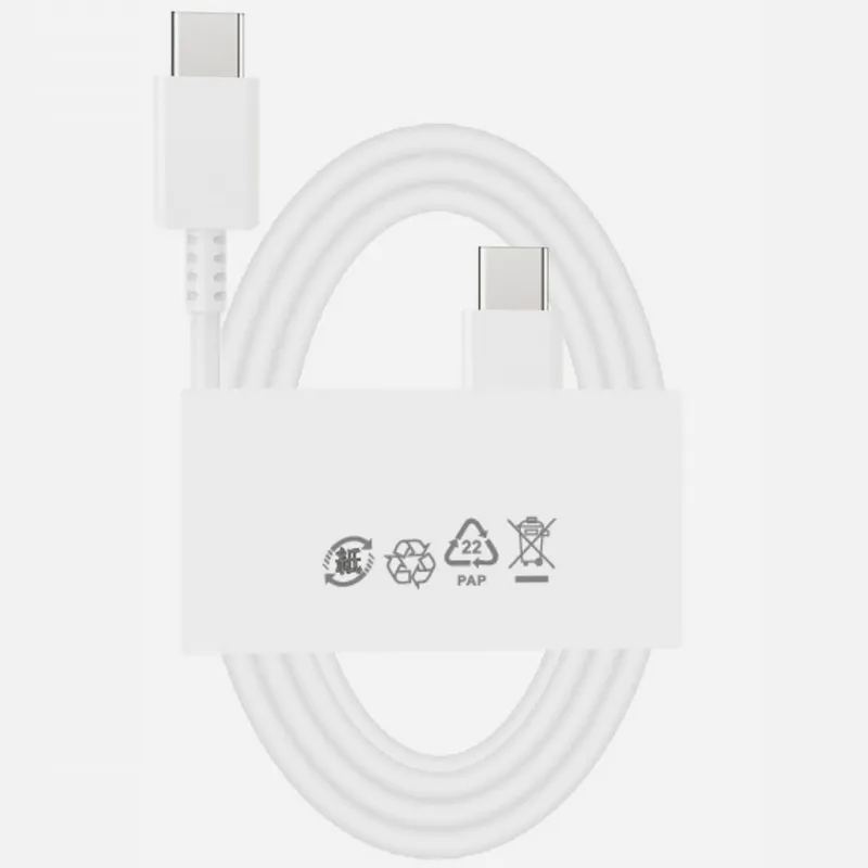 Дата кабель Amaya SD10CC Type-C to Type-C 5A (1m) – White. Фото 2 з 3