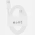 Дата кабель Amaya SD10CC Type-C to Type-C 5A (1m) – White. Фото 2 з 3