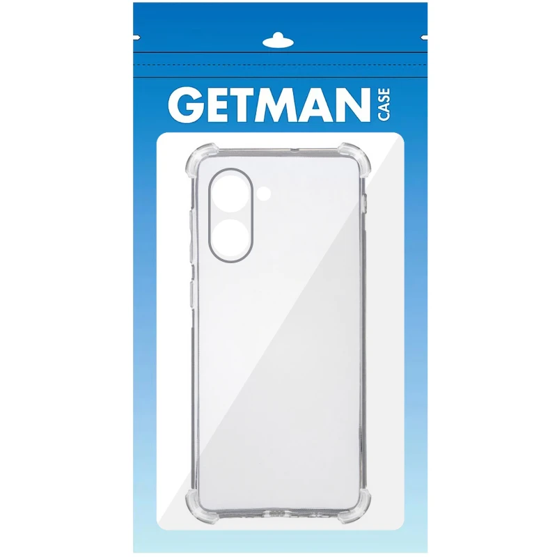 Ультратонкий силіконовий чохол GETMAN з критими бортами та камерою для Realme 10 4G – Безбарвний (прозорий). Фото 9 з 11