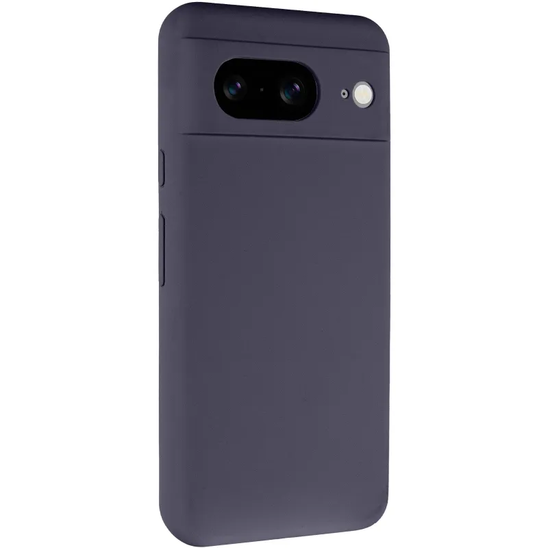Чохол Silicone Case Lakshmi Premium із закритою камерою для Google Pixel 8a – Сірий / Dark Gray. Фото 2 з 6