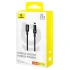 Дата кабель Baseus Gem Fast Charging Type-C to Lightning 20W (2m) (P10373001211-01) – Cluster Black. Фото 4 з 4