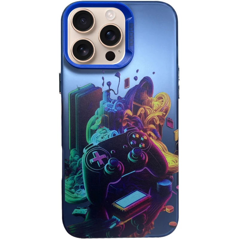 Чехол TPU+PC Street Art для Apple iPhone 16 Pro Max – Gamer. Фото 2 из 7
