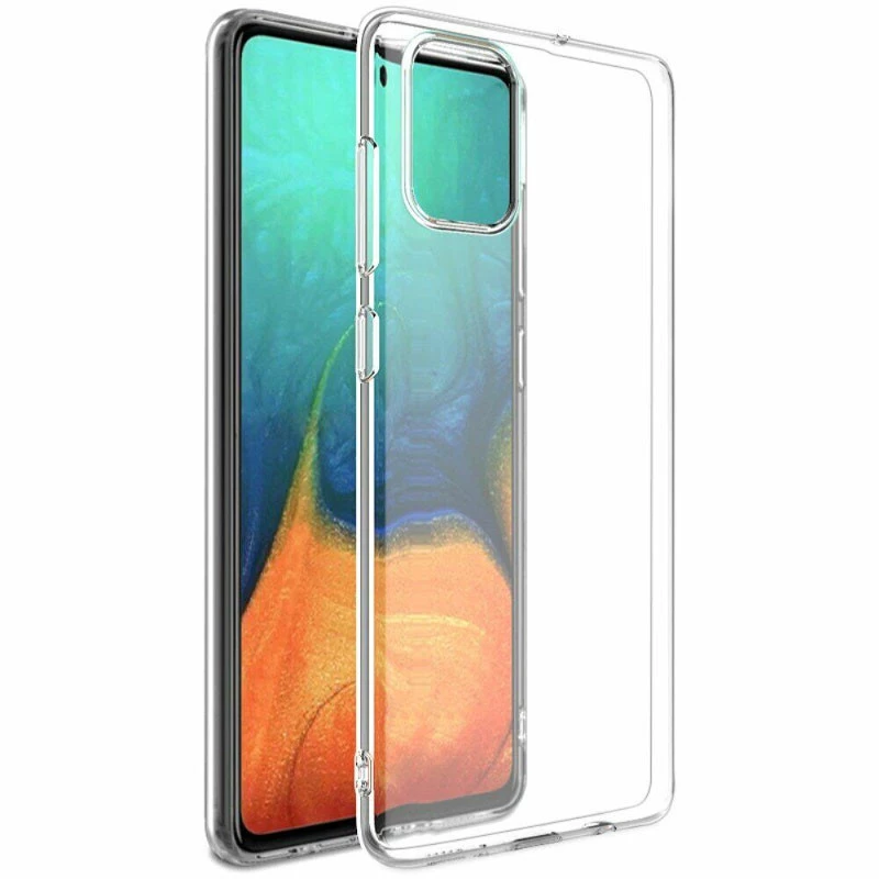 

Ультратонкий силиконовый чехол 1,5 мм для Samsung Galaxy A71 (Бесцветный (прозрачный)), Безбарвний (прозорий)