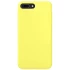 Чохол з закритим низом Silicone Case на Apple iPhone 7 plus / 8 plus – Жовтий / Yellow. Фото 1 з 1