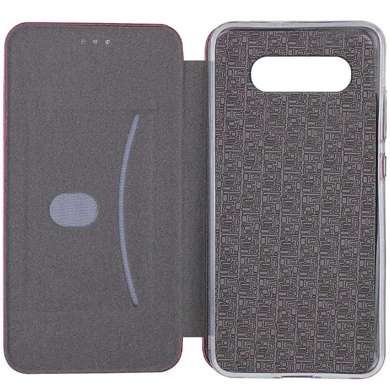 Чохол-книжка класичний на Samsung J510F Galaxy J5 (2016) – Бордовий. Фото 3 з 4