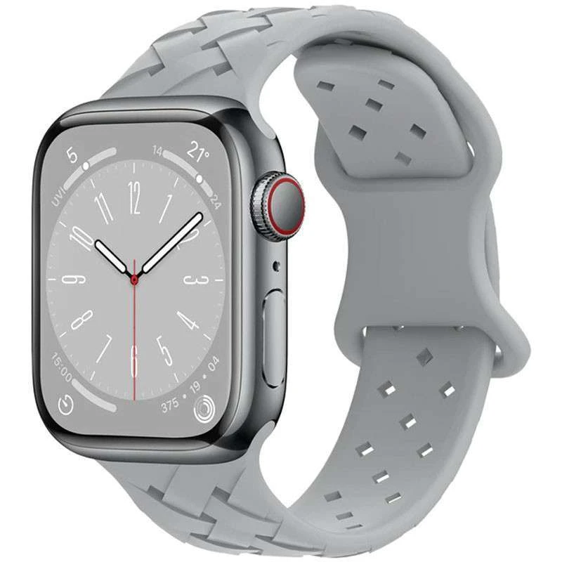 

Ремінець Hoco WA16 Flexible series Apple watch (42/44/45/49mm) (Gray)