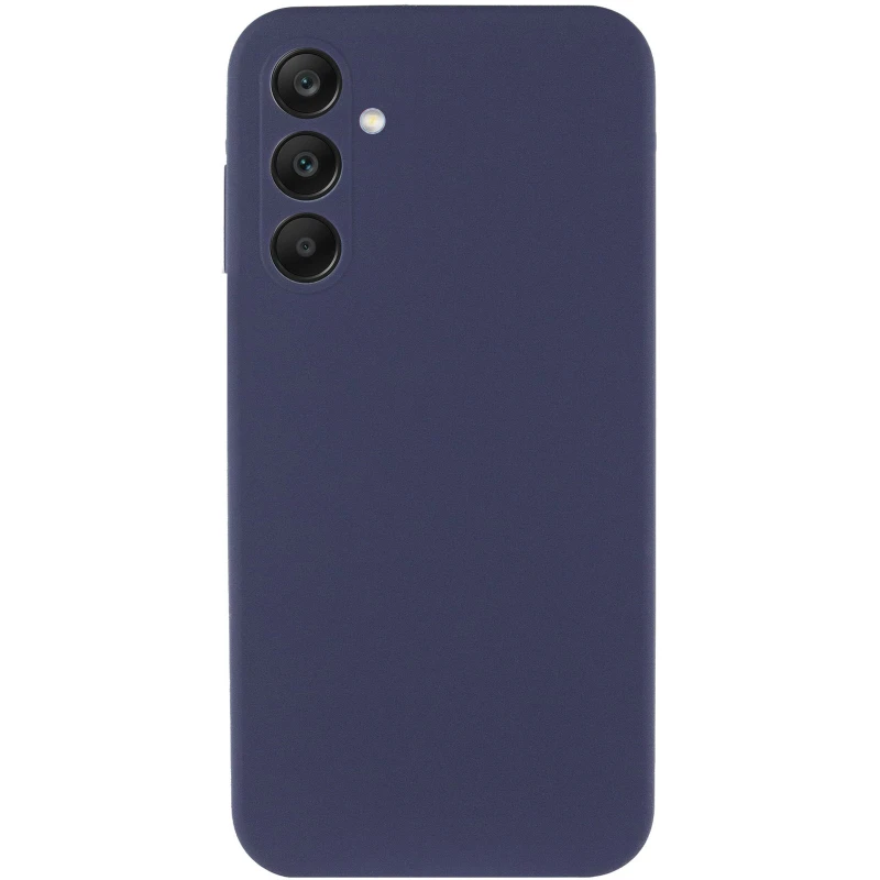 Чохол Silicone Cover Ummi Lakshmi Full Camera (AA) для Samsung Galaxy S26 – Синій / Midnight blue. Фото 4 з 4