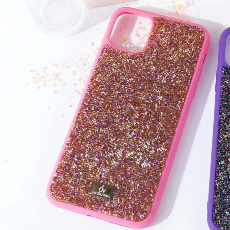 TPU чохол Bling World Brilliant Case на Apple iPhone 11 Pro (5.8") – Рожевий. Фото 2 з 2