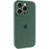 Чохол Silicone Case з захистом камери на Apple iPhone 15 Pro (6.1") – Зелений / Pine green. Фото 2 з 9