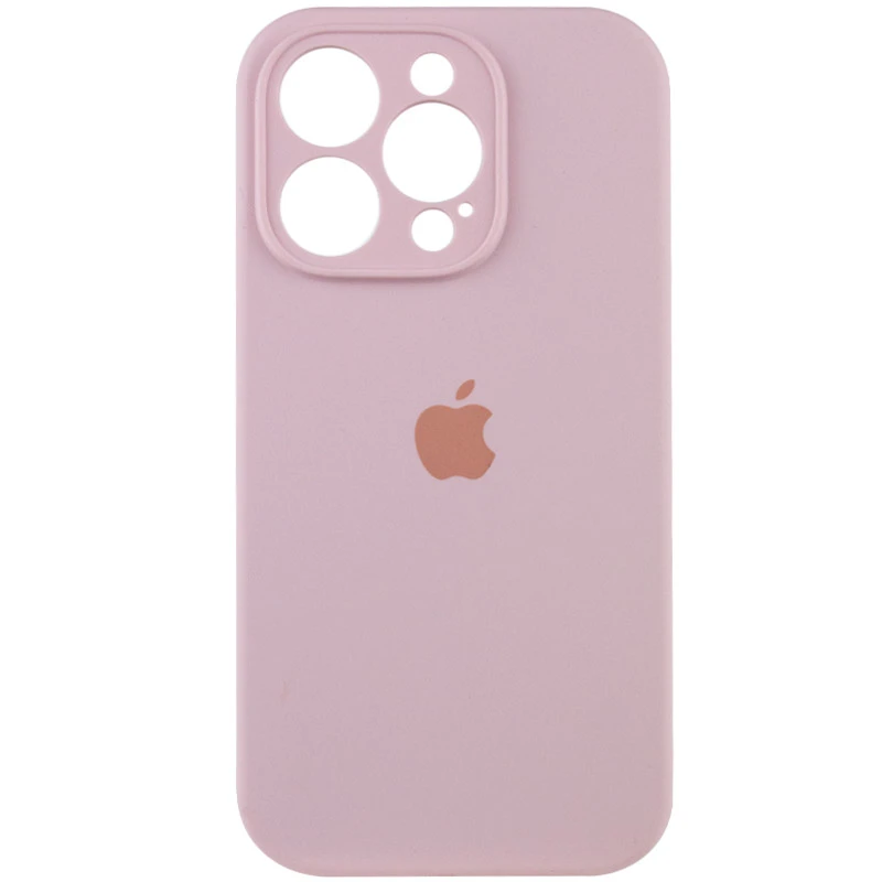 

Чехол Silicone Case с защитой камеры для Apple iPhone 13 Pro (6.1") (Розовый / Chalk Pink), Рожевий / chalk pink