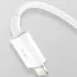 Дата кабель Baseus Superior Series USB to MicroUSB-Lightning-Type-C 3.5A (1.5m) (CAMLTYS) – Stellar White. Фото 6 из 6