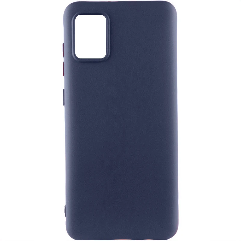 Чехол Silicone Cover Ummi Lakshmi (AA) для Samsung Galaxy A71 – Синий / Midnight blue. Фото 1 из 1