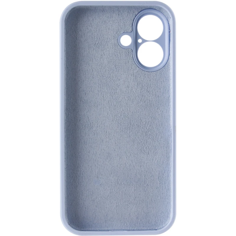 Чохол Silk Full Camera Protective (AA) NO LOGO для Apple iPhone 17 (6.3") – Блакитний / Lilac Blue. Фото 6 з 8