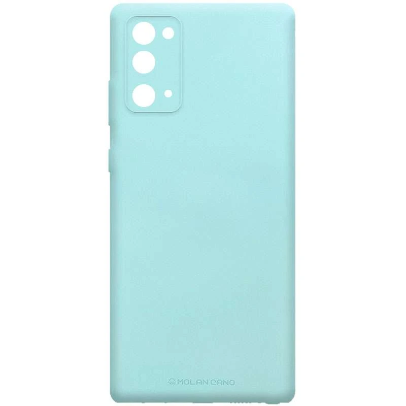 

Силіконовий чохол Molan Cano Smooth на Samsung Galaxy Note 20 (Бірюзовий)