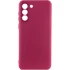 Чохол Silicone Case Lakshmi з закритою камерою на Samsung Galaxy S24 – Бордовий / Marsala. Фото 1 з 13