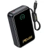 Портативное ЗУ Power Bank Hoco Q54 Shine PD45W with cable 20000 mAh – Metal gray. Фото 3 из 6