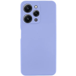Чехол Silicone Case Lakshmi Premium з закритою камерою на Xiaomi Redmi 12 — Сиреневый / Dasheen