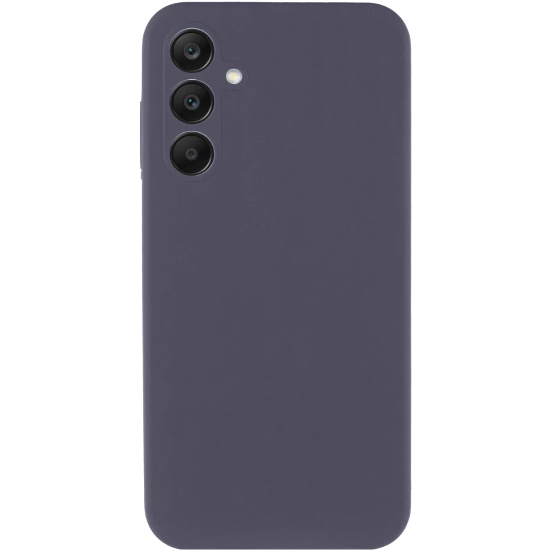 Чохол Silicone Case Lakshmi Premium з закритою камерою на Samsung Galaxy A56 5G – Сірий / Dark Gray. Фото 4 з 10
