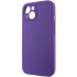 Чехол Silicone Case с защитой камеры для Apple iPhone 15 (6.1") – Фиолетовый / Amethyst. Фото 3 из 6