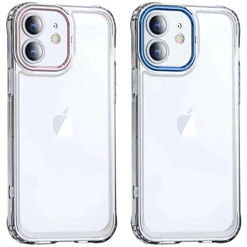 

TPU+PC чехол з кольоровою окантовкою камери на Apple iPhone 12 (6.1")