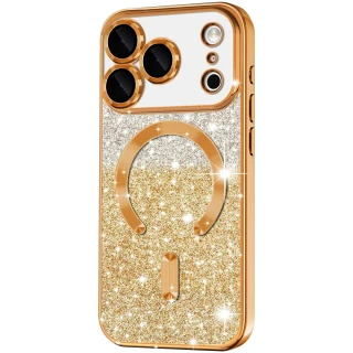 Чохол з блискітками, захисними лінзами на камеру та MagSafe на Apple iPhone 17 Pro (6.3") фото 1 з 1