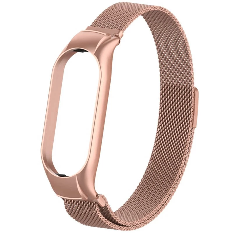 Ремінець Milanese Loop Design для Xiaomi Mi Band 6 – Rose Pink. Фото 7 з 7