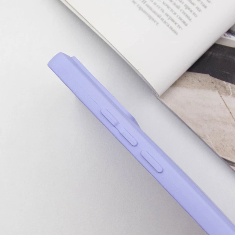 Чохол Silicone Case Lakshmi з закритою камерою на Xiaomi Poco X6 Pro – Бузковий / Dasheen. Фото 5 з 6