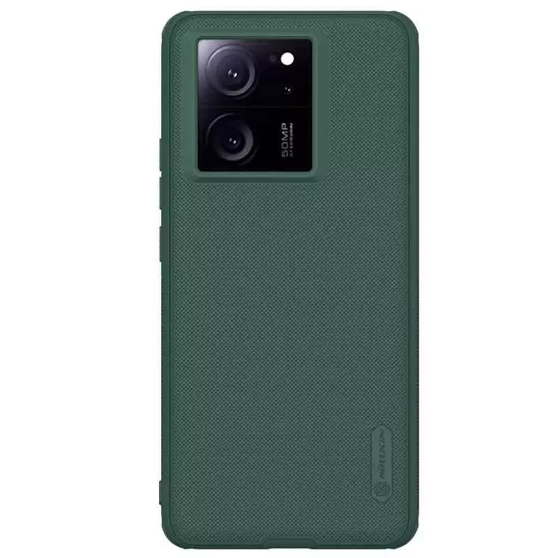 

Пластикова накладка Nillkin Pro на Xiaomi 13T Pro (Зелений / Deep Green)