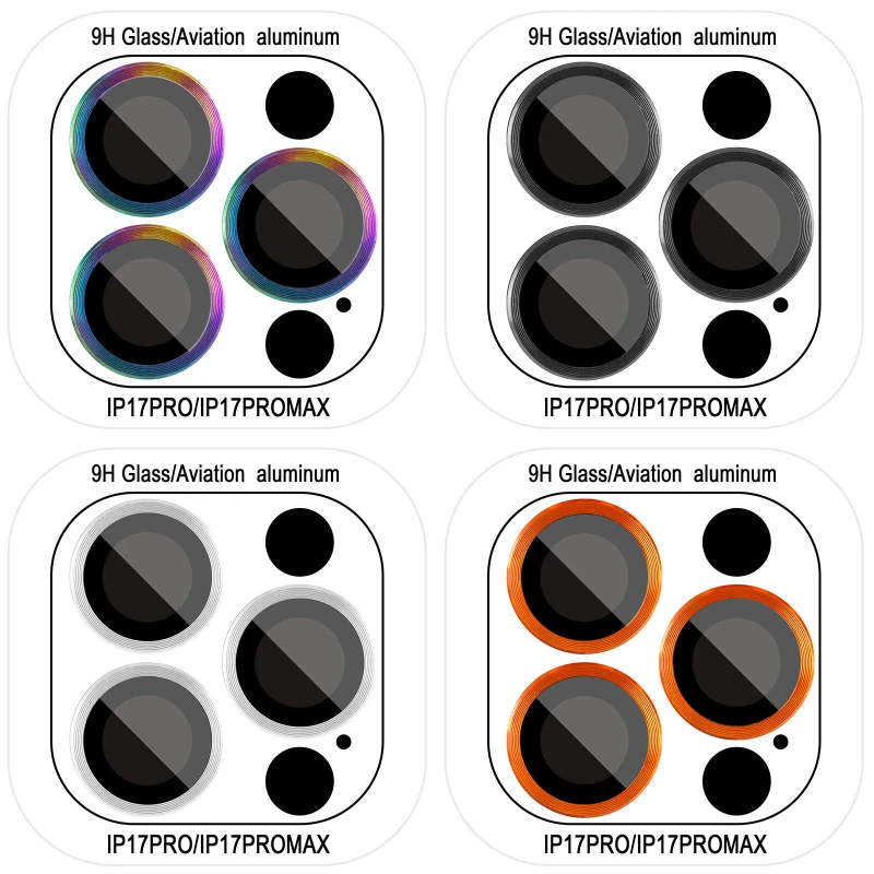 Металеве захисне скло на камеру на Apple iPhone 17 Pro (6.3") фото 2 з 2