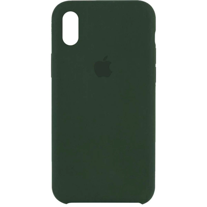 

Чехол Silicone Case для Apple iPhone XS Max (6.5") (Зеленый / Cyprus Green), Зелений / cyprus green