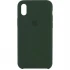 Чехол Silicone Case для Apple iPhone XS Max (6.5") – Зеленый / Cyprus Green. Фото 1 из 1