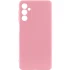 Кольоровий силіконовий чохол GETMAN із закритою камерою для Samsung Galaxy A27 – Рожевий / Pink. Фото 1 з 2