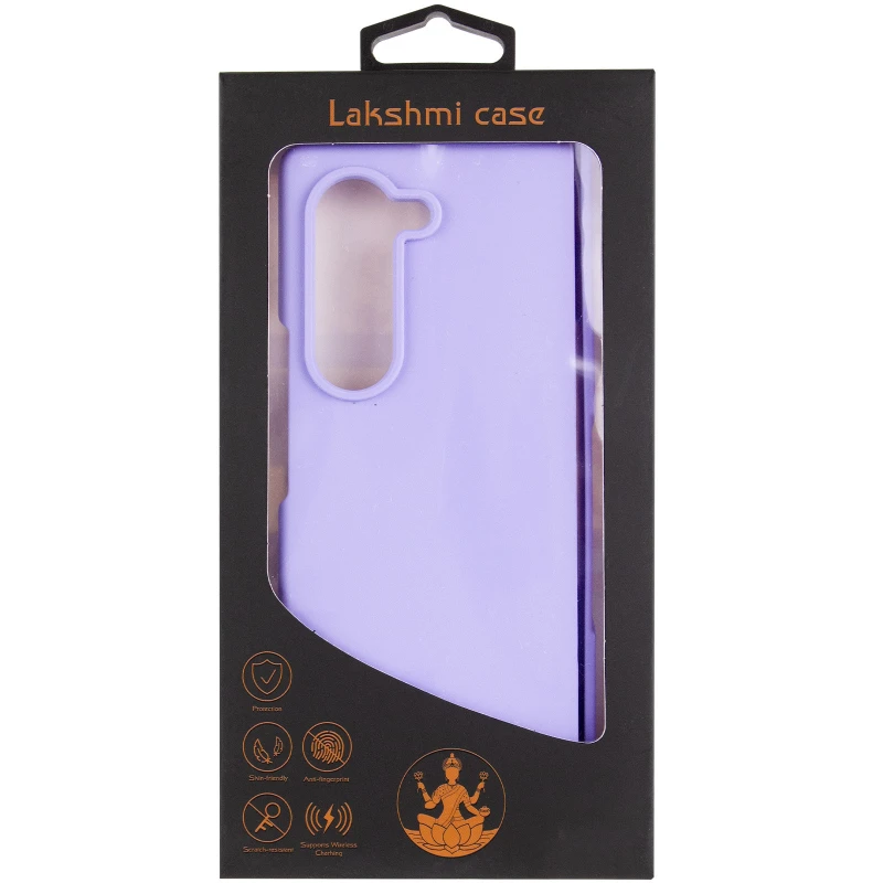 Чохол Foldables Silicone Cover Lakshmi (AAA) для Samsung Galaxy Z Fold6 – Бузковий / Dasheen. Фото 5 з 7