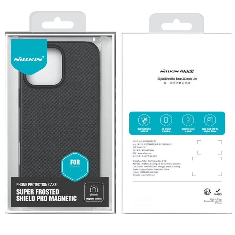 Чехол Nillkin Matte Magnetic Pro для Apple iPhone 16 Pro – Черный / Black. Фото 8 из 8