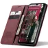 Шкіряний чохол-книжка CaseMe Velvet Nubuck для Samsung Galaxy A25 5G – Red. Фото 4 з 5