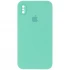 Чехол Silicone Case Square с защитой камеры для Apple iPhone XS Max (6.5") – Бирюзовый / Turquoise. Фото 1 из 1