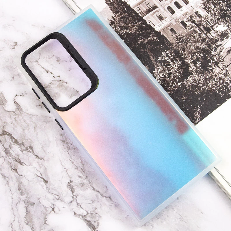 Светящийся чехол в темноте на Samsung Galaxy S22 Ultra – Pink / Purple. Фото 2 из 6