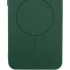 Силиконовый чехол Lakshmi MagFit с защитой камеры для Samsung Galaxy S23 FE – Зеленый / Dark green. Фото 3 из 7