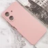 Кольоровий силіконовий чохол GETMAN із закритою камерою для Xiaomi Redmi 13C – Рожевий / Pink Sand. Фото 6 з 14