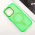 Кольоровий TPU+PC з MagSafe на Apple iPhone 12 (6.1") – Neon Green. Фото 6 з 12