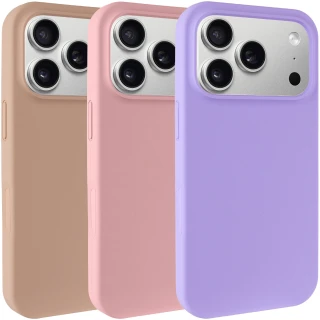 Чохол з закритим низом Silicone Case на Apple iPhone 17 Pro Max (6.9") фото 1 з 3